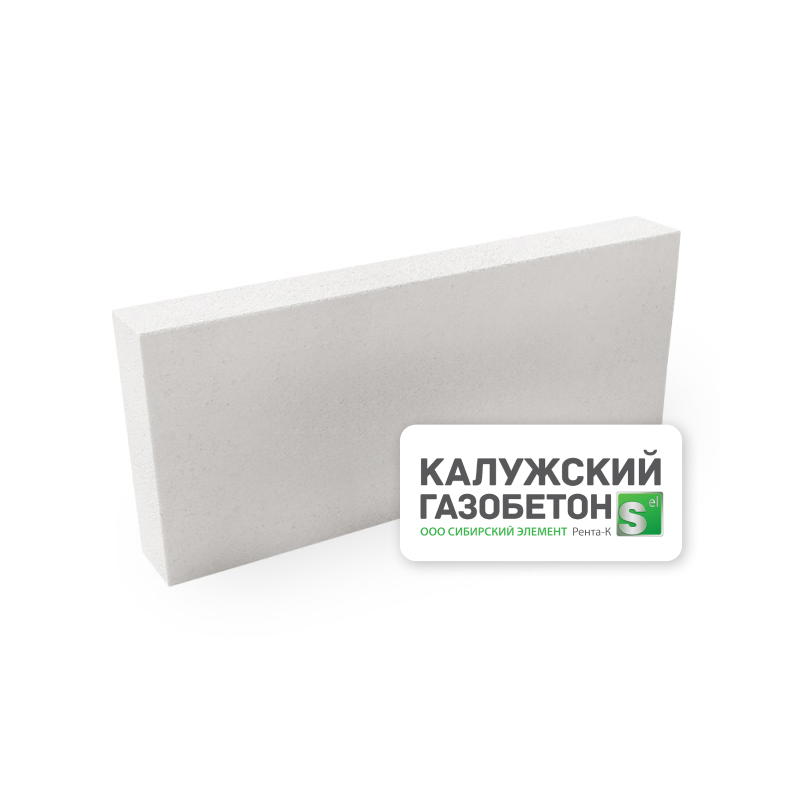  Блок газобетонный D600 B3,5 625*100*300 1 сорт (2,250)